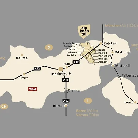 Blackstyle By Alpenluxus Апартаменты Брикслегг